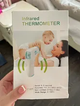 Termómetro Digital LED infrarrojo para niños y adultos, Sensor de temperatura sin contacto para la frente del bebé