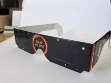 Paper Glasses Eclipse Vr Viewing Ce for Chile Random 100pcs/Lot Lentes Safe 3D Newest-Design