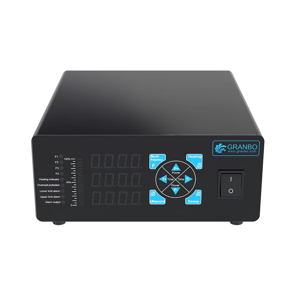 Granbosonic New Full Digital Ultrasonic Generator Multi-Frequency 600~3000W Ultrasonic Transducer Driver 25/28/40/80/120kHz 3