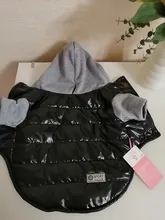 Coat Pet-Dog-Jacket Winter Puppy Hood-Size Warm with 8-18 5-Colors Thickening