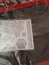 Nuevo 4 unids/lote 13cm 5,1 1/4 círculo borde DIY capas plantilla para pintura libro de recortes colorear relieve álbum decorativo plantilla