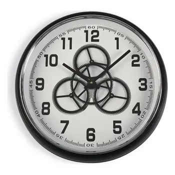 

Wall Clock Wood Metal MDF Wood/Crystal (8,5 x 50 x 50 cm)