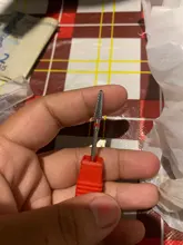 En stock!2018 de uñas taladro eléctrico de lima de uñas poco, taladro de carburo de 3/32 602801 de uñas de alta calidad archivo buff