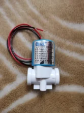 0-0.8mpa-Miniature-Valves Solenoid-Valve 2-Way Normally Plastic Closed 24V DC G1/4-40--30--60mm