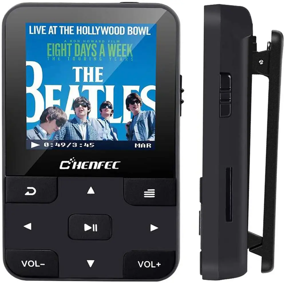 Bluetooth 5.0 MP3 Player 32GB Clip Sport Portable