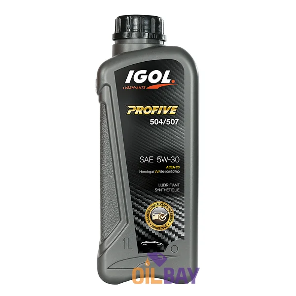 1 литр Igol Profive 504/507 5W-30 1л/4л/5л - Цвет: 1 литр
