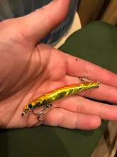 Wobbler Minnow Floating Artificial-Bait Fishing-Lure Tackle-Bass-8cm Hard-Plastic 3d Eyes