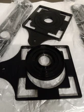 Localizador de agujero de azulejo plegable, regla de ángulo de aleación de aluminio, buscador de deslizamiento, Regla de medición plegable, plantilla Angular transportador, 4/6/8/12