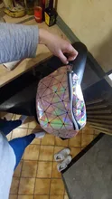 Riñonera holográfica de color rosa y plateado para mujer, bolso con correa de plátano para mujer, BILLETERA, para pierna, para pecho y teléfono