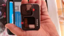 Cámara de Acción Go Pro-Vídeo 5K Ultra HD, transmisión en vivo 1080p, casco impermeable subacuático Cámara deportiva GoPro Hero 9 negro