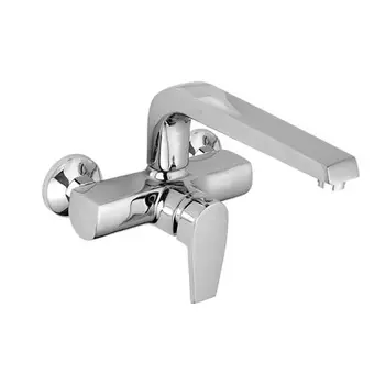 

FAUCET MIXER TAP SINK WALL ARVET HIGH SPOUT