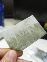 Journamm-Paquete de 40 pegatinas de papel Washi con las letras del tiempo, pegatinas decorativas de papelería