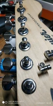 Tuning Pegs Tuners Guitar Electric-Guitar-Machine-Heads Metal-Lock GUYKER Silver