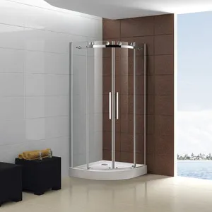 

Shower corner cezares stylus-m R-2 90x90 transparent, Chrome (stylus-o-m-r-2-90-c-cr)