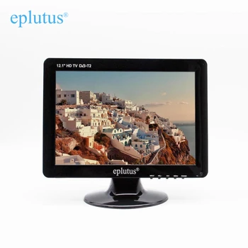 

Portable TV for car DVB-T2 Digital tuner Analog Mini small auto television Eplutus EP-122T 12.1 inch MP4 USB AV HDMI
