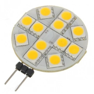 Светодиодный светильник 12 SMD 5050 G4 12V AC холодной | Лампы и освещение