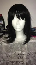 Bob corto pelucas de cabello humano brasileño liso, pelucas de corte corto Remy para mujeres negras, Color Natural, pelucas de máquina completa con explosión