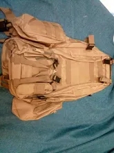Mochila táctica de 50L para hombre, bolsa táctica deportiva Molle 4 en 1, para senderismo al aire libre, escalada, ejército, Camping