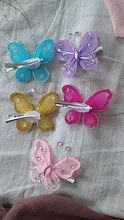 Pinzas para el pelo de mariposa para niñas, diadema Adorable, horquillas para el pelo, pasador para el pelo, 5 uds.