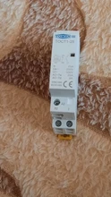 Din Rail Modular Contactor 50/60hz 220V/230V 2no 2nc Household 2P 25A TOCT1 1NC 1NO