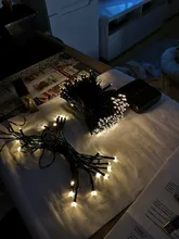 Solar String Lamps For Garden Waterproof Outdoor Lighting 5M 7M 12M 22M 6V Christmas