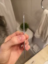 Agujas de acero inoxidable para eliminación de acné, herramientas para quitar espinillas y espinillas, cuidado de la piel Facial, limpiador de poros faciales, 4 Uds.