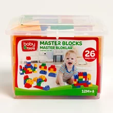 Ebebek baby& toys Baby Master Blocks 26 штук