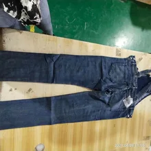 Hombre Denim Jeans de moda de los hombres de la primavera de 2021 otoño mono, mono pantalones con pechera pantalones Casuales