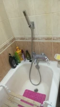 SHAI, recién llegado, soporte para cabeza de ducha montado en la pared, accesorio de baño, soporte de ducha ajustable de 7 velocidades, fácil de usar