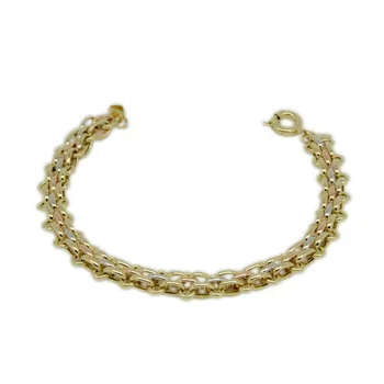 

Multi Ring Gold Bracelet 01-430-BKH016
