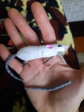 Mouse-Lure Hook Minnow Fishing-Bait Crankbaits Artificial-Fishing-Lure Pike-Bass Plastic