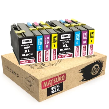

Original Matsuro | Compatible replacement ink cartridges for HP 950XL 951XL 950 XL 951 XL