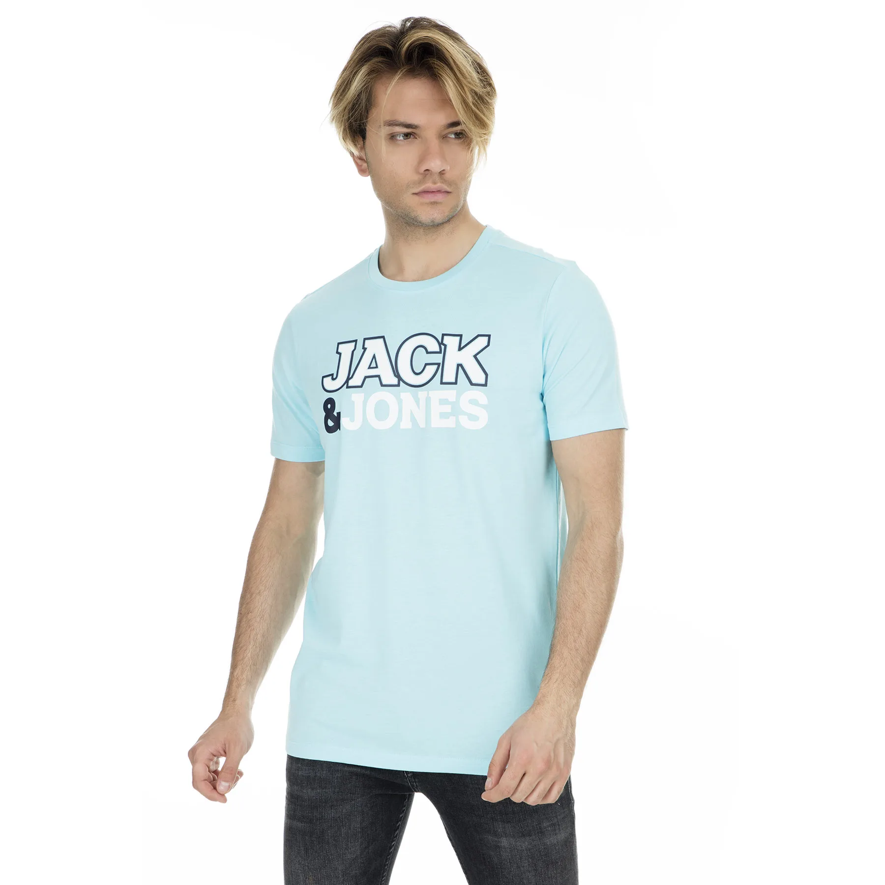 Jack& Jones Core Jconine T shirirt 12152225 - Цвет: Синий