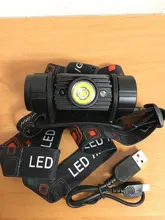 Headlamp Head-Torch Hunting-Flashlight Boruit Motion-Sensor Induction Rechargeable 1000LM