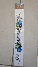 Temporary-Tattoo-Sticker Tatoo Fake Flower Plant-Art Waist Waterproof Women Big for Girl