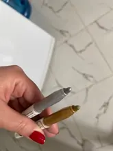 Rotulador de resina epoxi dorado y plateado, marcador de punta de hoja dorada, pintura acrílica, marcador permanente metálico, 6 uds.