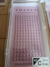 TDANCE 16 líneas Premade volumen Fans 3D/4D/5D/6D/7D Lash ruso extensiones de pestañas con volumen Pre hecho extensiones de pestañas de visón pestañas