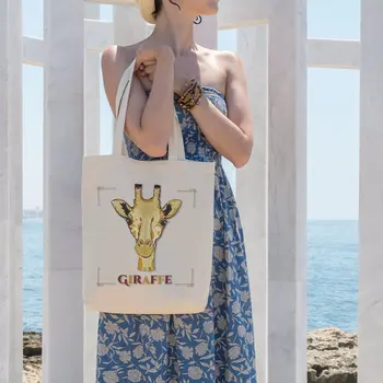 

Angemiel Bag Giraffe Giraffe Cloth Bag