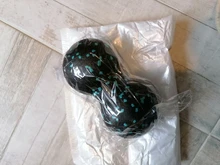 Pelota de miofascia EPP Lacrosse, Bola de masaje de cacahuete de alta densidad, ligera, Fitness, ejercicio, Fascia, alivia el dolor, Yoga