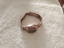 Reloj de pulsera de oro rosa para mujer, de lujo, de acero inoxidable, con diamantes de imitación, elipse, creativo, de cuarzo
