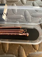 Acero inoxidable, espinillas Kit de herramientas de eliminación cara masaje Whitehead mancha de espinillas Comedone acné Extractor masajeador TXTB1