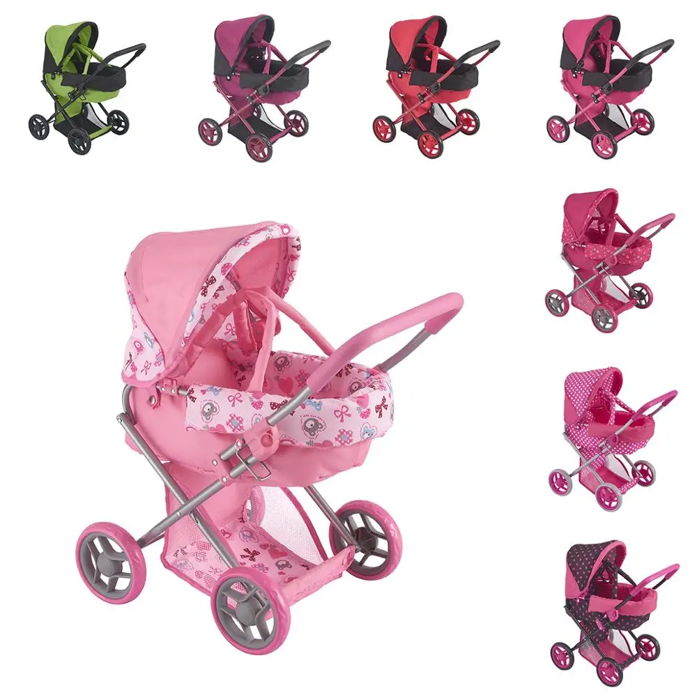 

Doll Stroller-Toys for Children-Doll Furniture-Doll House- Educational toy 2 in 1 &BUGGY BOOM Infinia Collection.