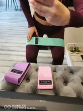 AOLIKES-Bandas de goma para Fitness, bandas de resistencia expansoras para banda elástica para ejercicio físico, entrenamiento, 3 unids/lote