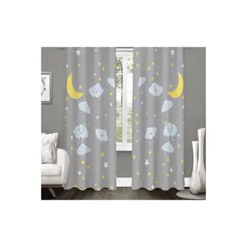 

Carnival Cheerful Clouds Fund Curtain 140x260cm | home textile | fashion curtain