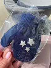 1 par de dibujos animados Anti-agarrando guantes de protección manopla para bebé lindo Unisex niñas niño corazón estrella recién nacido amor cara