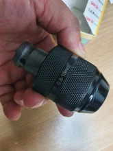 Portabrocas de 3 / 8-24UNF sin llave de 0,8-10 mm Adaptador de cambio rápido Portabrocas SDS-Plus Vástago hexagonal de 1/4 Martillo giratorio / Taladro de percusión de ajuste cuadrado