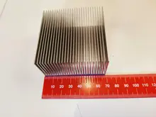 Radiator Aluminum Heatsink Computer Water-Cooling-System Electronic Dense Teeth 150/200/300x69x36mm