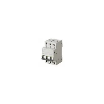 

MAGNETOTERMIC INTERRUPTOR 6KV 10A 3POLOS CURVA C SIEMENS