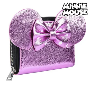 

Purse Minnie Mouse Card holder Pink Metallic 70688