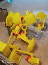 Bebedero para pollos y codorniz de 25mm, tetina automática, 10 Uds.